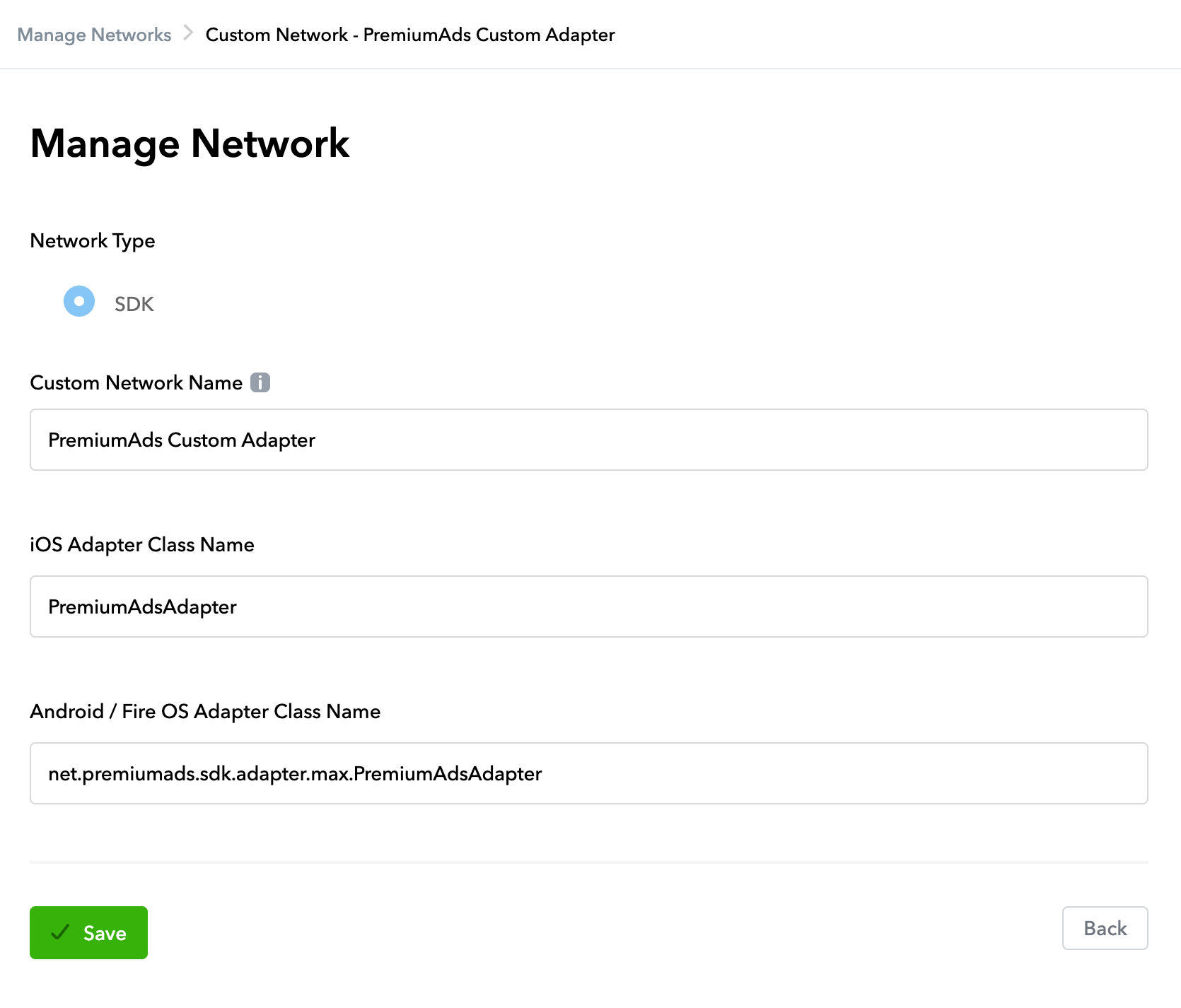 Create Custom Network